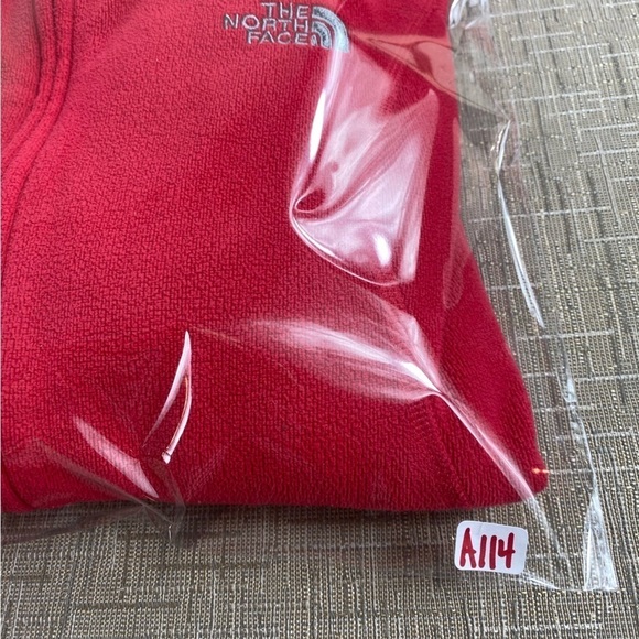 The North Face Women's Red Fleece Hoodie - Picture 11 of 11